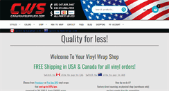 Desktop Screenshot of carwrapsupplier.com